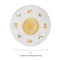 (Lemon) Cotton Rope Woven Placemats - Set of 3, 30cm Diameter Heat Resistant Kitchen Decor