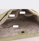 Black Chic Lightweight Nylon Drawstring Tote Bag - Multi-Pocket Casual Shoulder & Crossbody