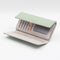 Red Elegant Ladies Long PU Leather Wallet - Slim Clutch with Leaf Charm, Multi-Card Holder & Organizer