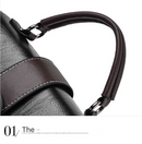 Pink Elegant Women's PU Leather Top Handle Satchel - Versatile Crossbody Bag with Classic Clasp & Braided Detail