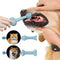 6 x Silicone Pet Toothbrush (3 Fish shape and 3 Bone shape) Blue Gentle Food-Grade Silicone Pet Toothbrush - Promotes Healthy Teeth & Gums for Dogs & Cats