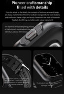 Beige TPU Strap 2-in-1 Smartwatch with Built-in Earbuds - 2.01 HD Touchscreen