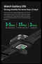 Beige TPU Strap 2-in-1 Smartwatch with Built-in Earbuds - 2.01 HD Touchscreen