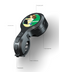 Black Style C Ultra-Loud Electric Bike Horn - 130dB USB Rechargeable, IPX6 Waterproof, Easy Mount Bicycle Safety Bell