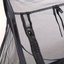 Black Portable Pop-Up Pet Tent - Lightweight Foldable Outdoor Enclosure for Dogs & Cats, Breathable Mesh Travel Kennel