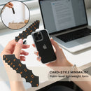 2 Pcs Black Precision Fillet Radius Gauge - Compact Plastic Arc & Corner Measurement Tool R1-R12mm