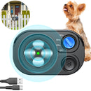 Black Ultrasonic Anti-Bark Dog Trainer - Safe and Effective Bark Control Device