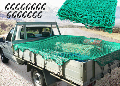 1.5*2.2m Heavy-Duty Cargo Net for Trailers & Trucks - Cross-Border Secure Cover
