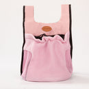 S Pink Hands-Free Pet Carrier Backpack for Small Dogs & Cats - Breathable Chest Pack for Outdoor Travel & Hiking