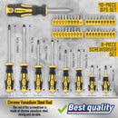 72-Piece Professional Precision Screwdriver Set - Magnetic Repair Tool Kit for Electronics, PC & Home Appliances
