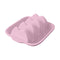 Pink Silicone Taco Holder Tray - Creative Non-Slip Corn Taco Serving Rack with 4 Compartments