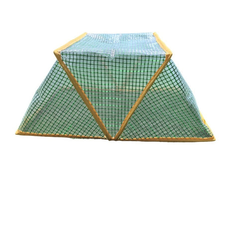 3 piece Green Foldable Raised Garden Bed Cover - Vegetable Plant Protector(80 x 34 x 35 cm)