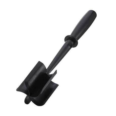 3-pieces Black Premium Heat Resistant Meat Chopper - Ground Meat Masher Utensil for Hamburger & Non-Stick Pans