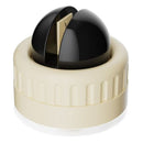 4 Pcs Black Powerful Suction Kitchen Knife Sharpener - Tungsten Steel Fast Sharpening Tool for Household Knives & Scissors