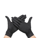 100 Pairs Black Premium Disposable Nitrile Gloves - Powder-Free & Extra Durable for Multi-Purpose Use(M)
