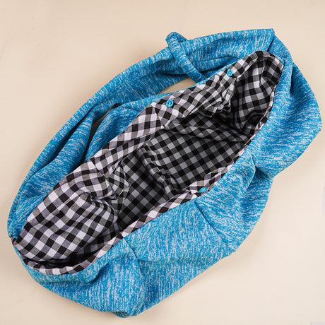 Khaki Pet Carrier Backpack - Comfortable Shoulder Bag for Cats and Dogs, Ideal for Outdoor Use in Autumn and Winter