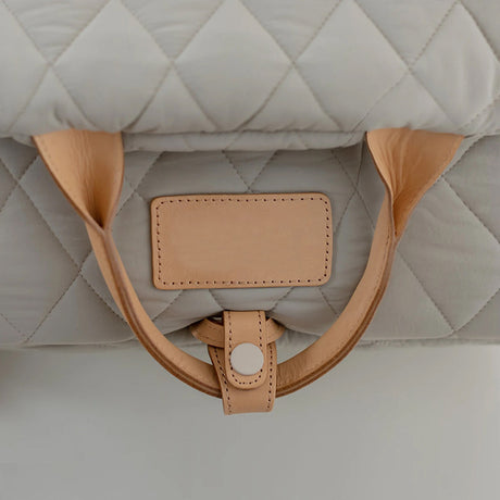 Luxury Quilted 2-in-1 Pet Travel Carrier & Car Booster Seat for Small Dogs(Camel)