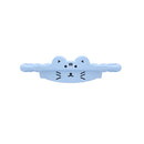 2 Pcs Blue Cat Adorable Animal Silicone Cup Carrier - Portable Reusable Handle for Water Cup(cup not included)
