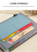 Black A5 PU Leather Agenda for Productivity & Time Management-Undated Daily & Hourly Planner Pro