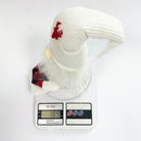 2-Pack Christmas Gnome Decorations - Red & White Long Leg Faceless Santa Elf Plush Ornaments