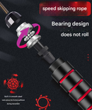 5 PCS Black Adjustable Steel Wire Speed Jump Rope Set - Professional Fitness Rope with Ball Bearings for Cardio, Boxing & Workout