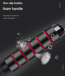 5 PCS Black-red Adjustable Steel Wire Speed Jump Rope Set - Professional Fitness Rope with Ball Bearings for Cardio, Boxing & Workout