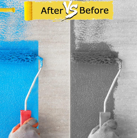 (10-Pack) Professional Blue Painter's Tape  - 14-Day Clean Removal, UV Resistant for Crisp Paint Lines