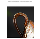 Beige-brown Creative Retro Kiln-Glazed Ceramic Cup - Exquisite Coffee & Afternoon Tea Mug, Home Milk Cup, Unique Gift