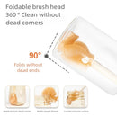 2pc*Effortless & Hygienic Portable Baby Bottle Cleaning Set(white)