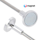 Black Adjustable Magnetic Golf Club Face Alignment and Swing Trainer