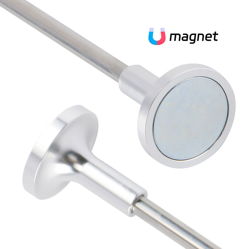 Black Adjustable Magnetic Golf Club Face Alignment and Swing Trainer