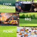 Black canvas spice storage box (9.1 x 4.7 x 2.8 inches) With 10 bottles