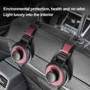 Black 3-in-1 Car Headrest Organizer Hook