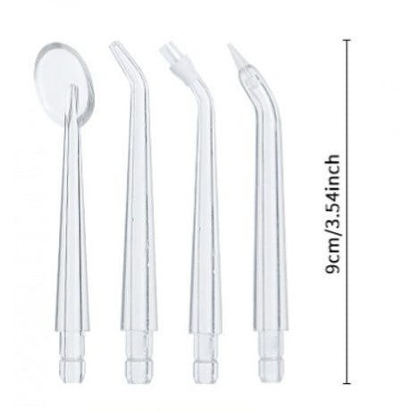 Black Cordless Water Flosser, USB Rechargeable with 4 Tips