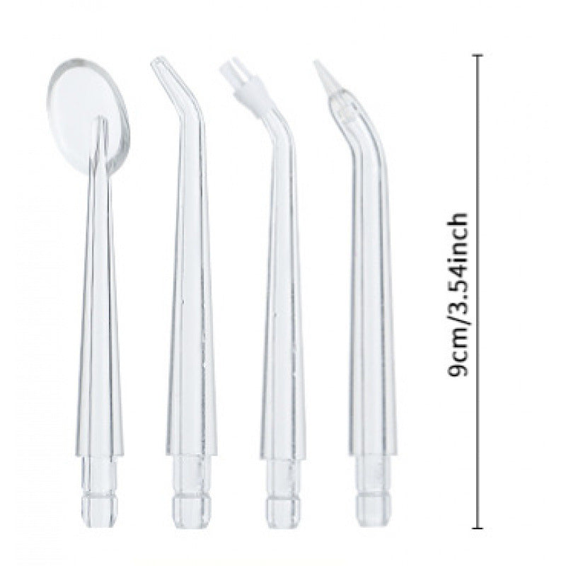 Black Cordless Water Flosser, USB Rechargeable with 4 Tips