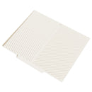 2PC White Multi-Use Drain Mat (37x27 cm) – Non-Slip Heat Protection for Dish Drying & Prep