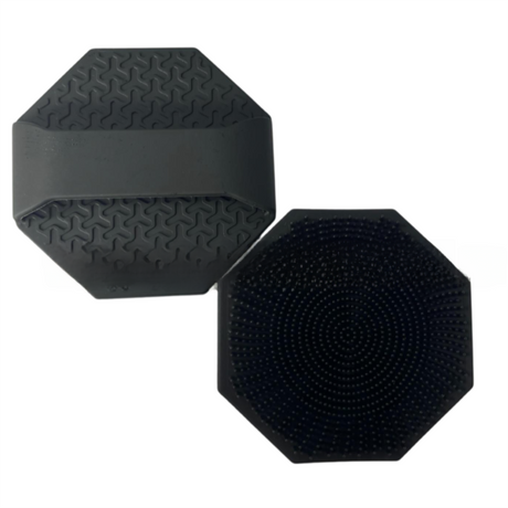 4-Pack Silicone Face Scrubber & Gentle Exfoliator – Antimicrobial Facial Cleansing, Multi-Color Brush Set