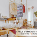 16 Slot Black Felt Hanging Sunglass Organizer(40 * 80 CM) – Foldable Wall Mount Eyewear Storage Rack