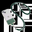 3-Pack Adjustable Green Crossbody Phone Lanyards – Dual Wear Modes, Two-Ways of Hanging,Ultra-Slim 0.6mm Patch