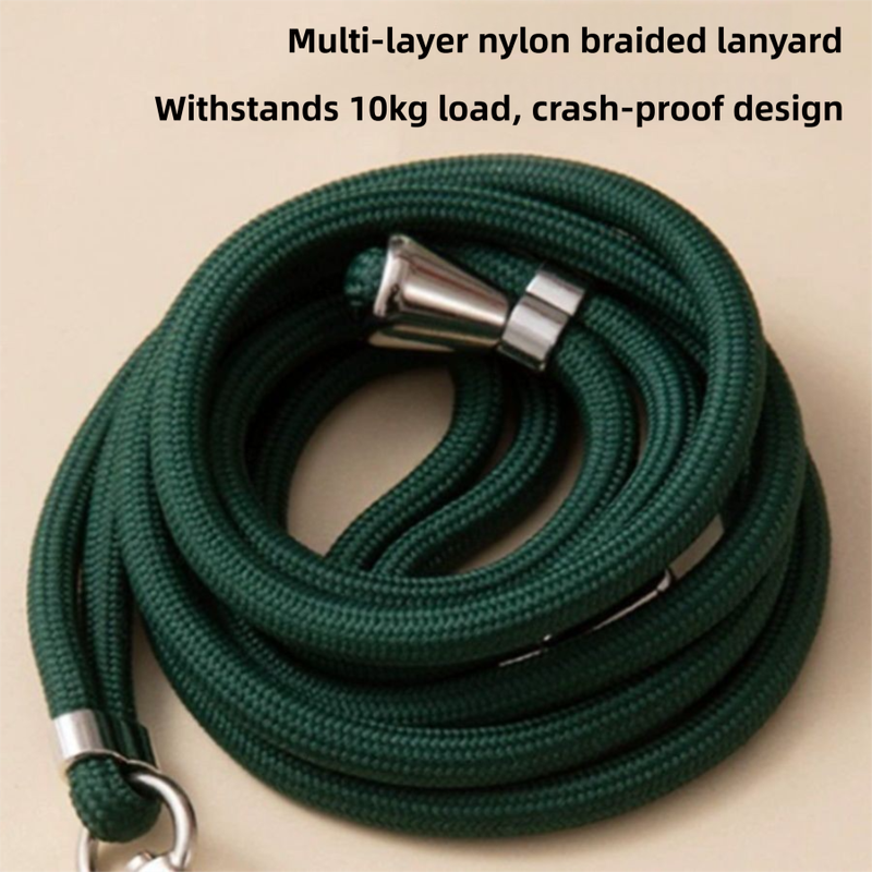 3-Pack Adjustable Green Crossbody Phone Lanyards – Dual Wear Modes, Two-Ways of Hanging,Ultra-Slim 0.6mm Patch