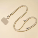 3-Pack Adjustable Khaki Crossbody Phone Lanyards – Dual Wear Modes, Two-Ways of Hanging,Ultra-Slim 0.6mm Patch