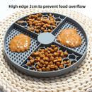 2-Pack Yellow Food Grade Silicone Dog Lick Mat - Bone Shape Slow Feeder for Anxiety Relief, Training & Bath Time - Non-Slip Suction Cups