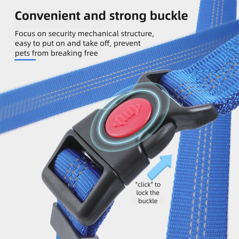 2PC Purple Adjustable Dog Car Safety Seat Belt Leash - Anti-Shock Bungee Headrest Restraint with Reflective Stitching & 316 Stainless Steel Clip