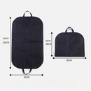 2-Pack Travel Long Dress Garment Carrier Bag Suit Bags(60×100CM) -  Non-Woven Dust Cover, Foldable Hanging Clothes Storage Bag with Reinforced Handle