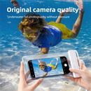 3-PCS Purple IPX8 Waterproof Phone Pouch(19×11 CM) - Universal Touch Screen & Underwater Photo Case for Swimming, Snorkeling, and Beach