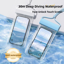 3-PCS Yellow IPX8 Waterproof Phone Pouch(19×11 CM) - Universal Touch Screen & Underwater Photo Case for Swimming, Snorkeling, and Beach