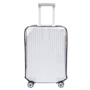 2-Pack 26" Clear PVC Luggage Cover - Heavy-Duty Waterproof & Scratch-Resistant Suitcase Protector