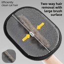 2-Pack Pet Hair Removal Tool (24x18CM) - Reusable Static Removal Gloves, Double-Sided Grooming Gloves for Pets, Removes Pet Fur Hair for Carpets