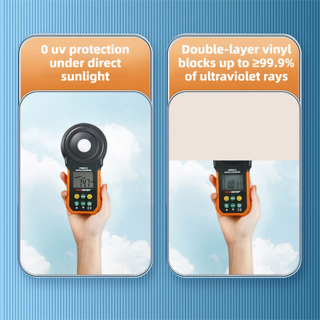 2-Pack Pink Ultra-Compact 5-Fold Waterproof All-Weather Umbrella for Women - Heart Pattern, Black Glue UV Protection, 8-Rib Frame,  Portable Capsule Parasol