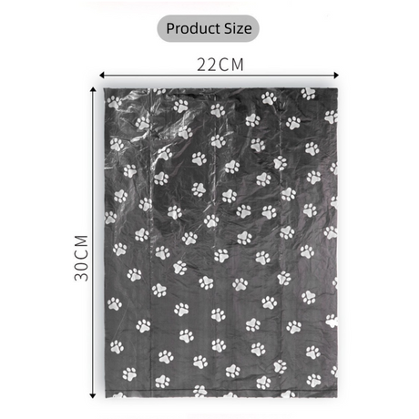 300-Count Biodegradable Dog Poop Bags with Bone Dispenser - Bulk Pack & Extra Thick, Leak-Proof Pet Supplies